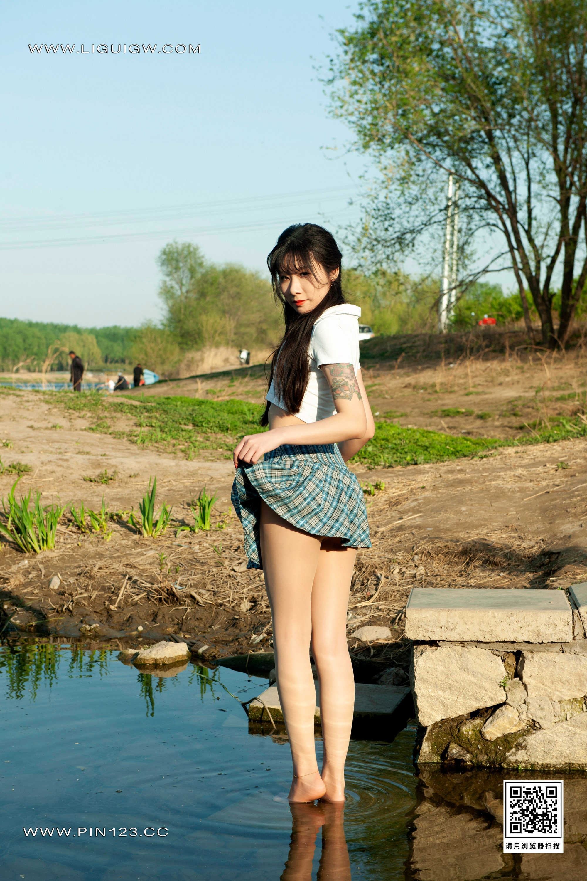 Ligui丽柜 2024.03.11 绿水青丝 Kiki